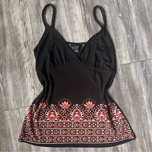 New York & Company brown and Red Camisole